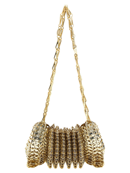 Paco Rabanne Gold Stainless Steel Shoulder Bag
