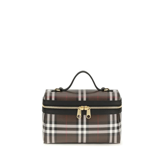 Burberry Brown Cotton Shoulder Bag