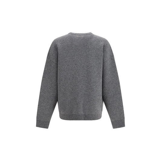 Balenciaga Gray Wool Oves Aries Sweatshirt