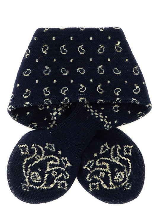 Guest in Residence Blue Wool Foulard
