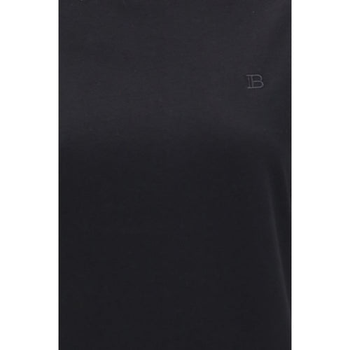 Balmain Black Cotton T-Shirt