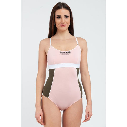 Moschino Multicolor Cotton One-Piece Swimsuit
