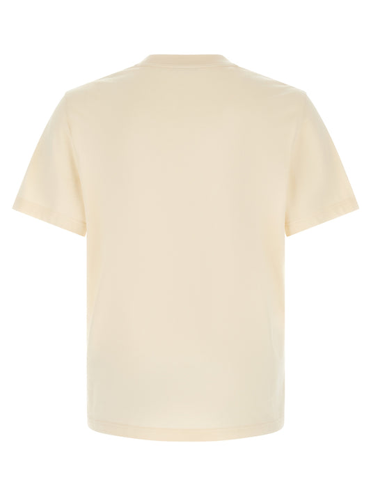 Moncler White Cotton T-Shirt