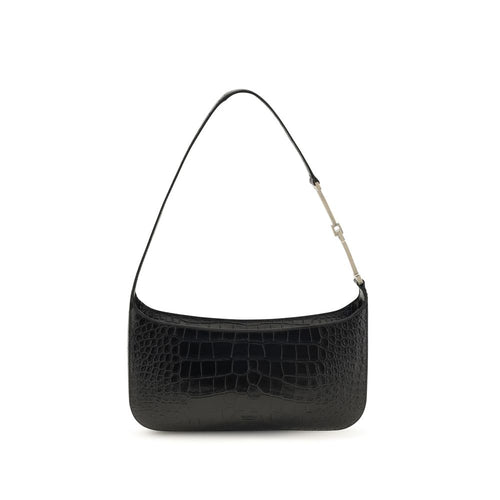 Tom Ford Black Calf Leather Shoulder Bag