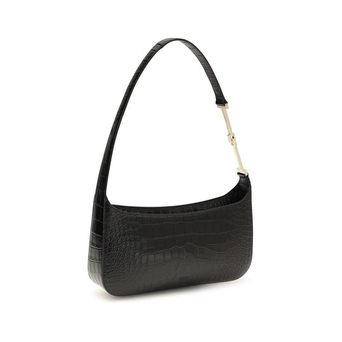 Tom Ford Black Calf Leather Shoulder Bag