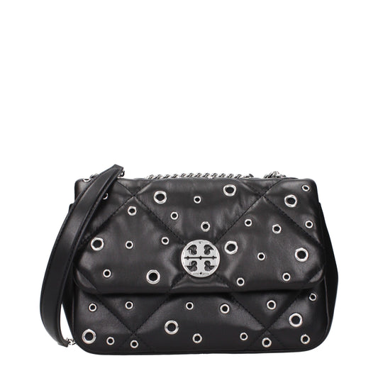Tory Burch Black Leather Crossbody Bag