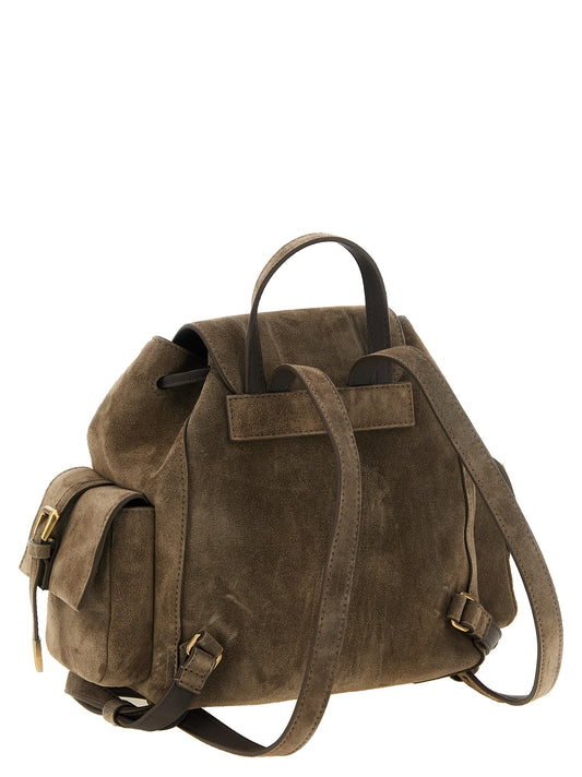 Brunello Cucinelli Brown Calfskin Backpack