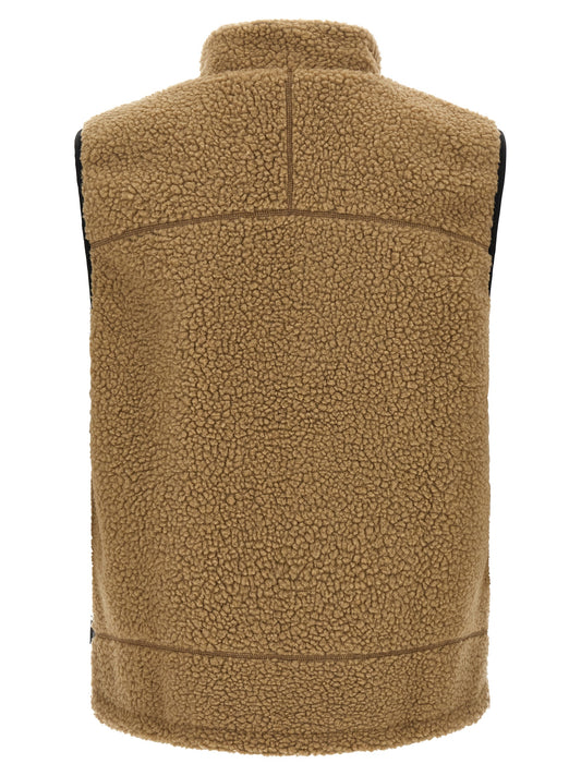 Gramicci Beige Polyester Sleeveless Jacket