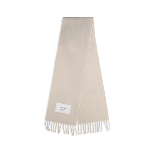 Maison Kitsuné Beige Polyamide Scarf