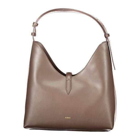 Furla Brown Leather Women's Bag
