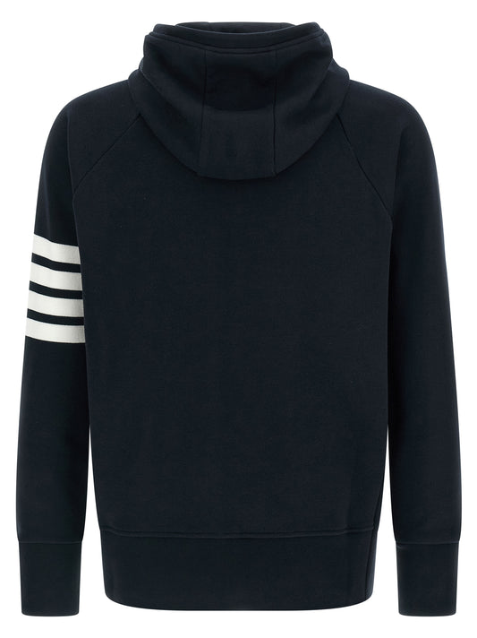 Thom Browne Blue Cotton Sweatshirt