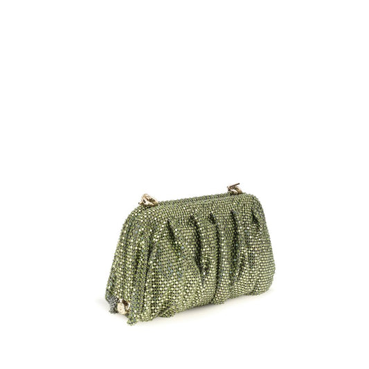 Benedetta Bruzziches Bicolor Aluminum Clutch Bag