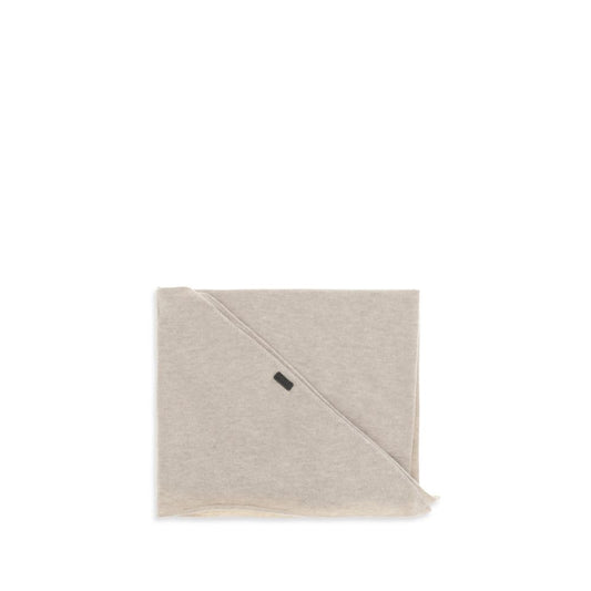 Brunello Cucinelli Beige Cashmere Scarf
