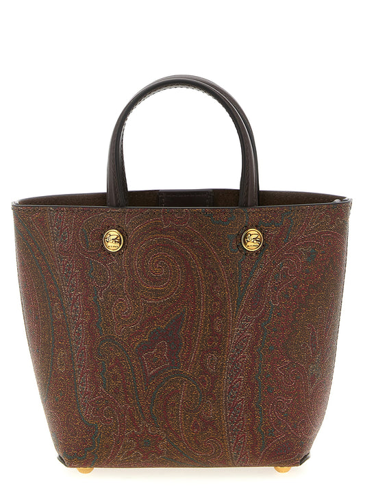 Etro Multicolor Cotton Tote Bag