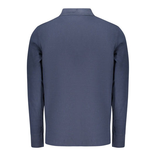 Timberland Blue Cotton Polo Shirt