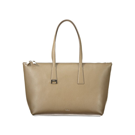 Furla Green Leather Women's Bag