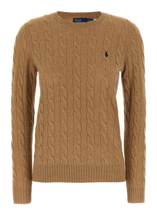 Polo Ralph Lauren Beige Wool Cardigan