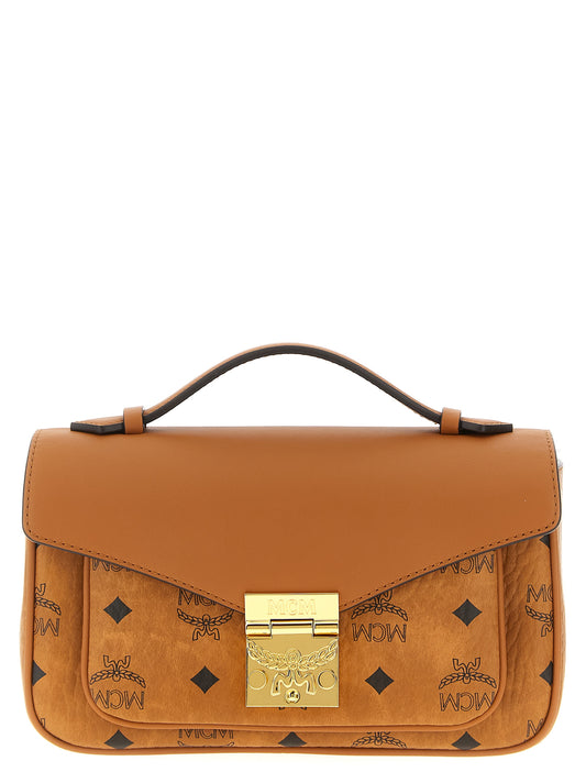 MCM Brown Polyethylene Crossbody Bag