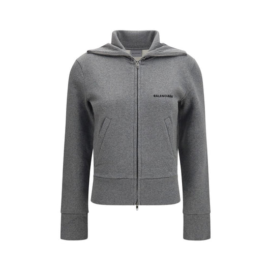 Balenciaga Gray Cotton Sweatshirt
