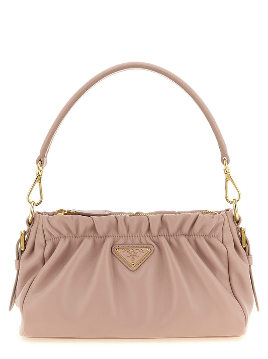 Prada Multicolor Lamb Leather Shoulder Bag