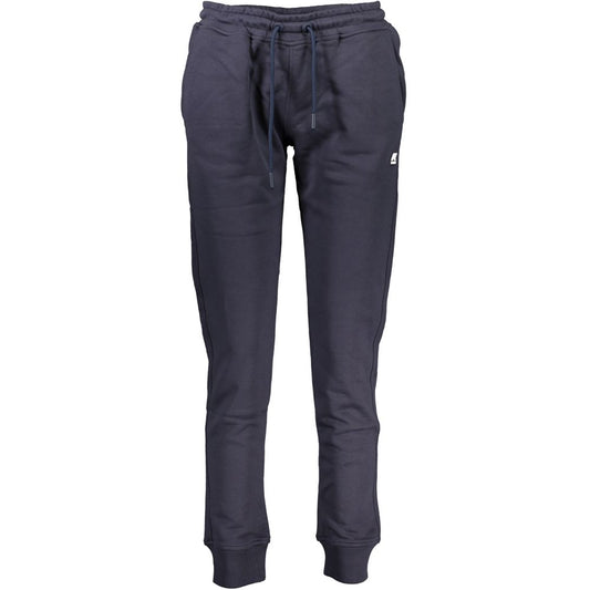 K-WAY Blue Cotton Women's Sweatpant