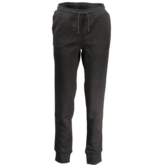 K-WAY Black Cotton Women's Track Pant
