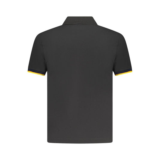 K-WAY Black Cotton Men's Polo
