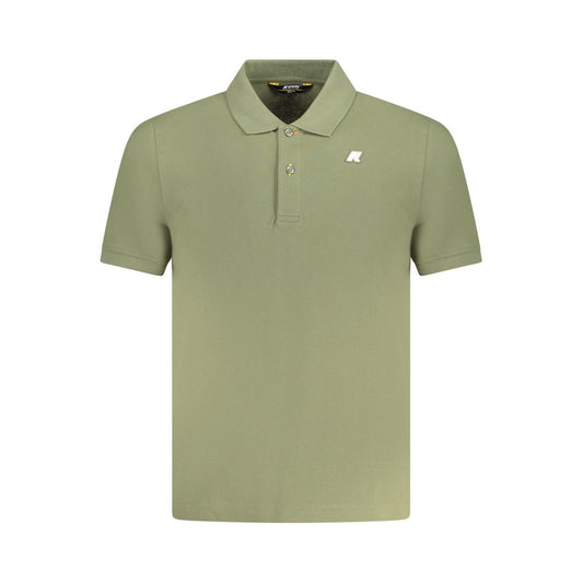 K-WAY Verde Cotton Men Polo Shirt