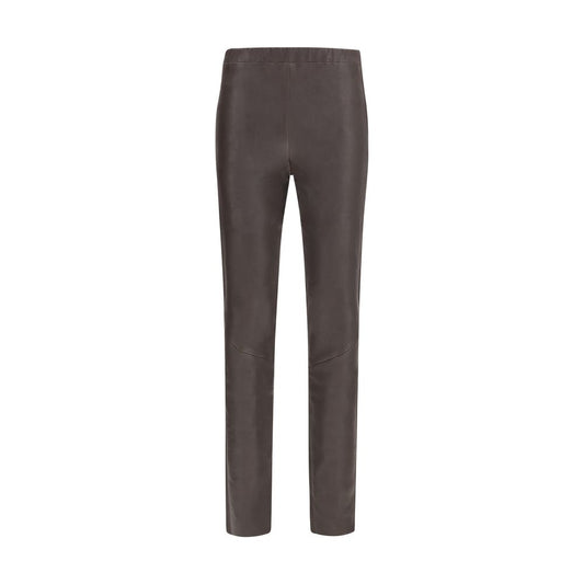 Arma Brown Leather Pants