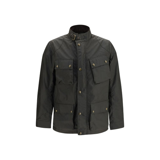 Belstaff Bicolor Cotton Full-Length Jacket