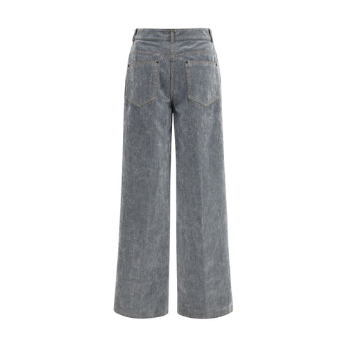 Forte_Forte Gray Cotton Jeans Denim