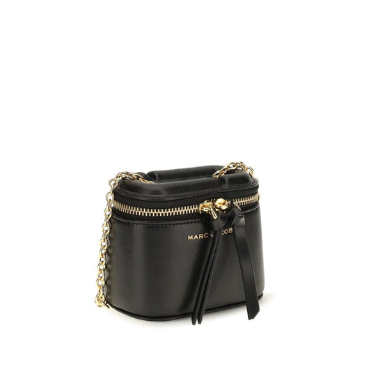 Marc Jacobs Black Calf Leather Shoulder Bag