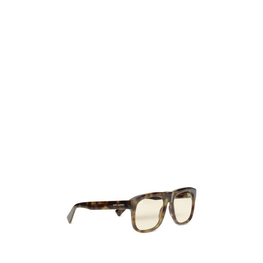 Saint Laurent Brown Acetate Sunglasses