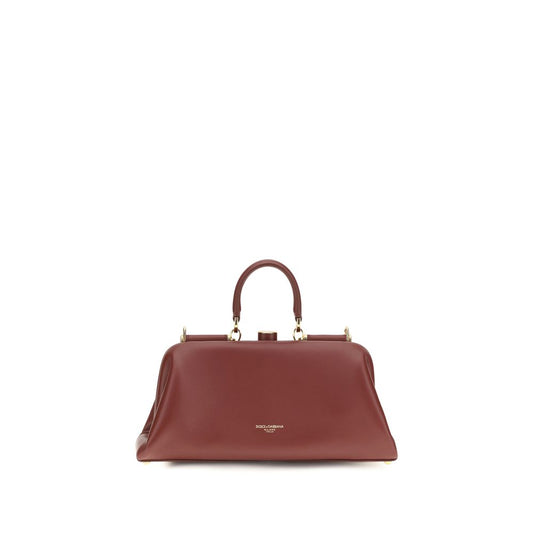 Dolce & Gabbana Red Lamb Ovis Aries Handbag