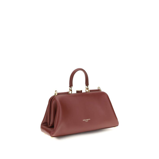 Dolce & Gabbana Red Lamb Ovis Aries Handbag