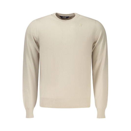 K-WAY Beige Cotton Men's Maglia