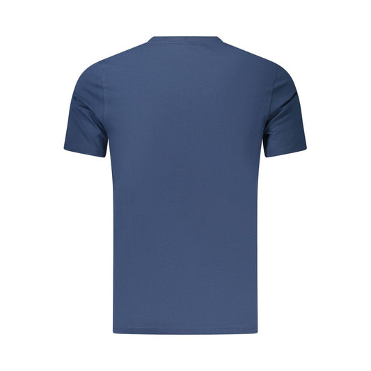 K-WAY Blue Cotton Men's T-Shirt