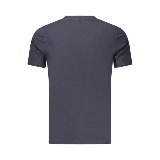K-WAY Blue Cotton Men's T-Shirt
