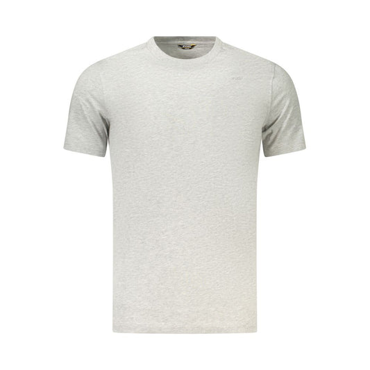 K-WAY Gray Cotton Men's T-Shirt