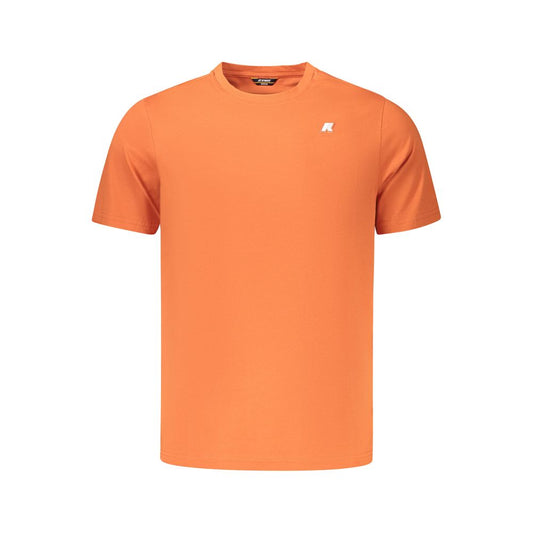 K-WAY Orange Cotton Men's T-Shirt