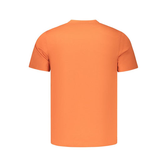 K-WAY Orange Cotton Men's T-Shirt