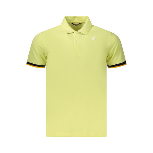 K-WAY Giallo Cotton Mens Polo