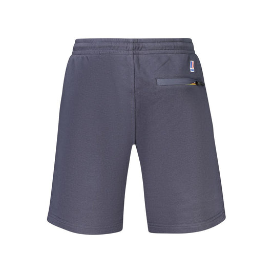 K-WAY Blue Cotton Men's Sweatpants