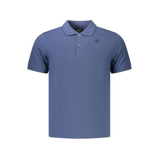 K-WAY Blue Cotton Men's Polo Shirt