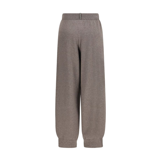 Fabiana Filippi Gray Wool Oves Aries Casual Pants