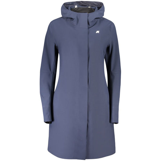 K-WAY Blue Polyester Women's Jacket