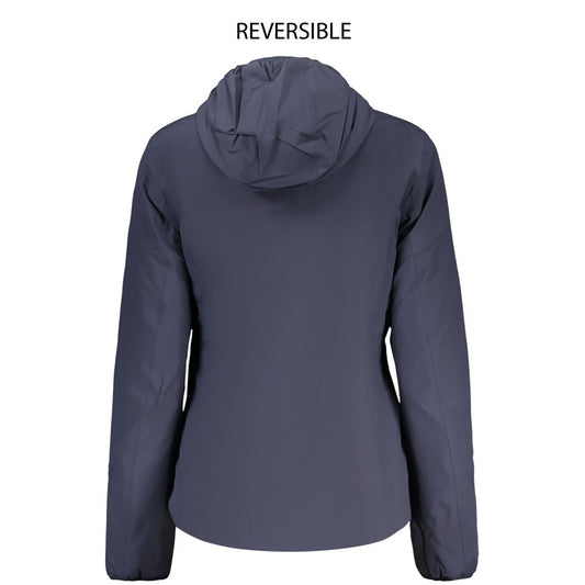 K-WAY Blue Nylon Shell Jacket