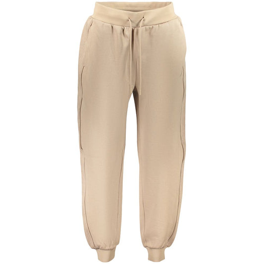 Guess Jeans Beige Lyocell Womens Trousers