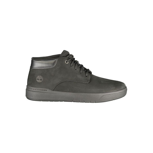 Timberland Black Polyester Mens Sneaker