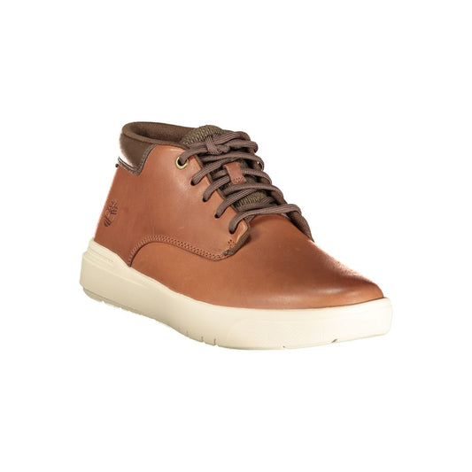 Timberland Brown Polyurethane Men's Sneaker